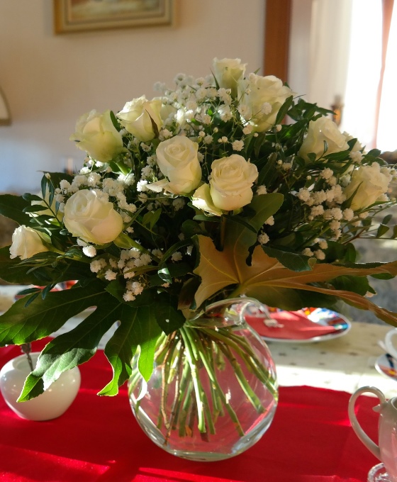 Rosas blancas