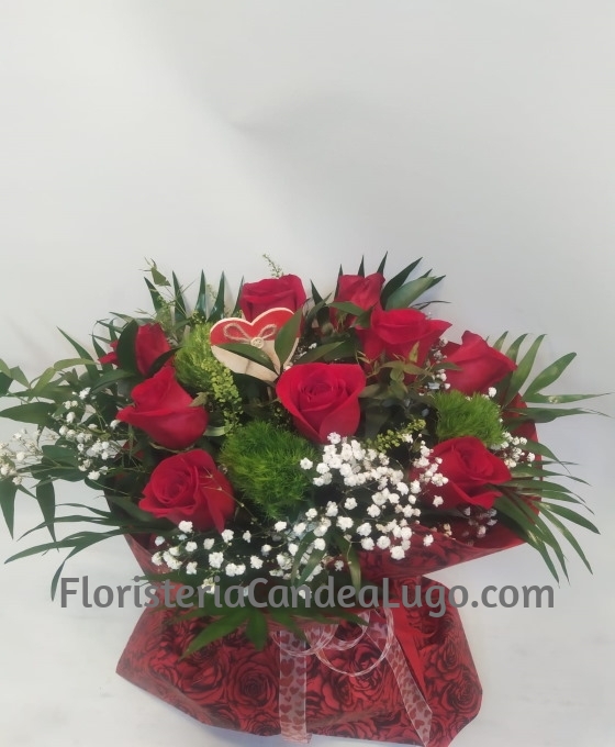 Ramo de rosas rojas | Rosas Rojas para Regalar | Floristería Candea
